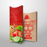 scatola per roll, piadine , wrap, hot-dog